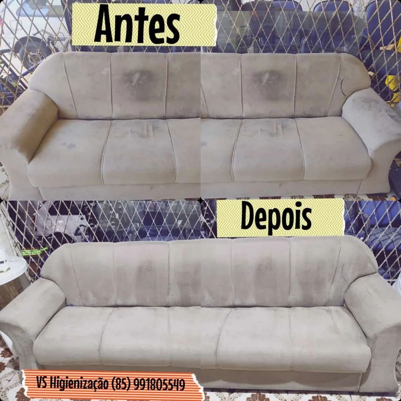 Higienização de Estofados  - Foto 4