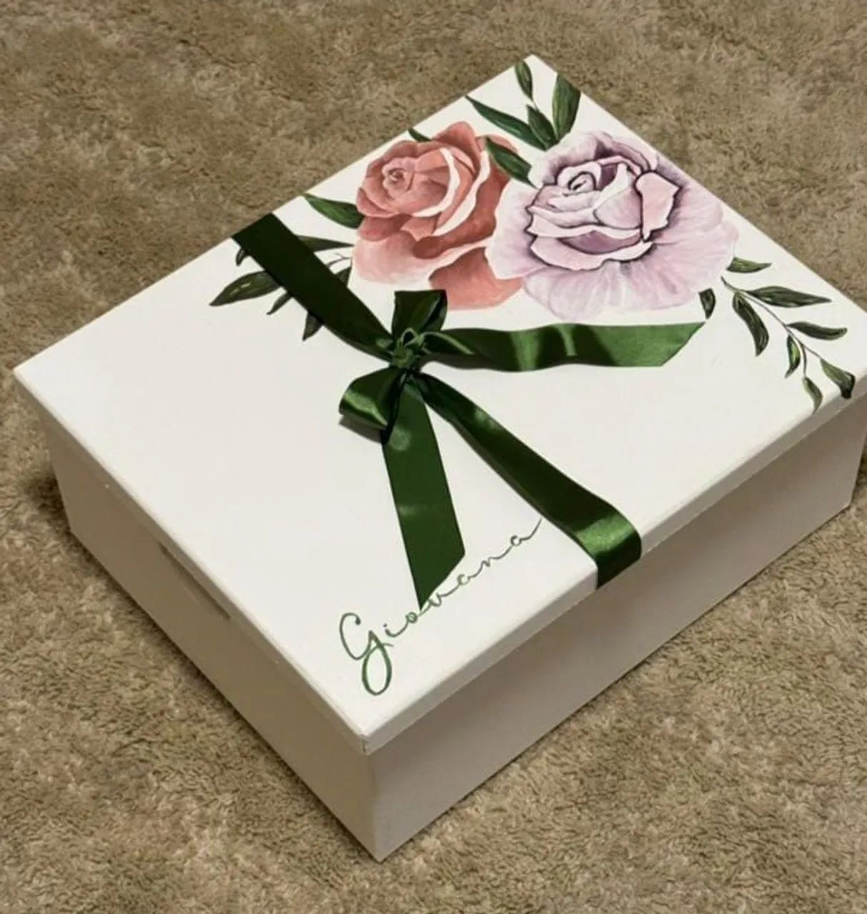 Caixa personalizada para vestido de noiva - Foto 2