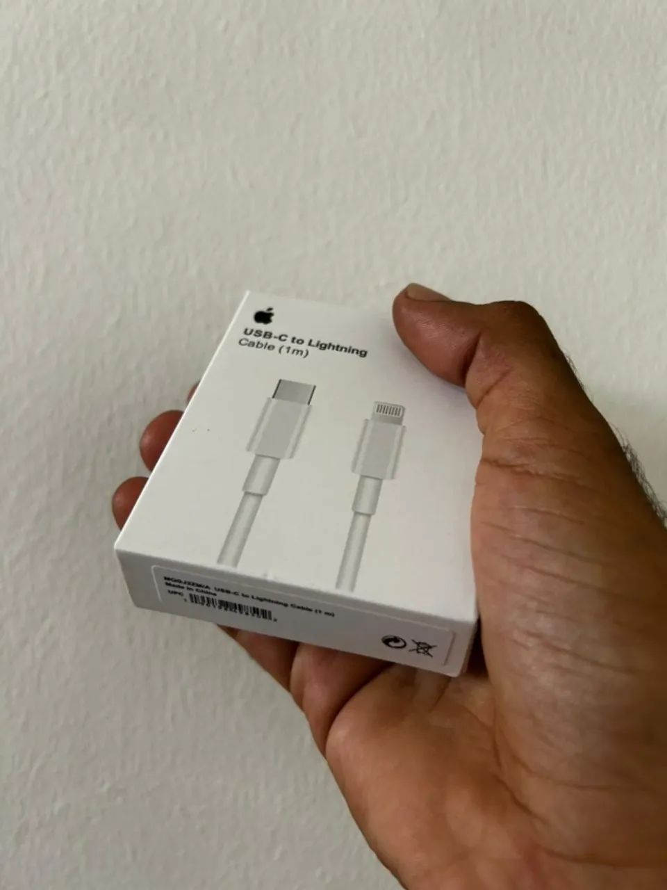 Cabo e Fonte Turbo Apple USB-C para iPhone 20W Completo com Garantia