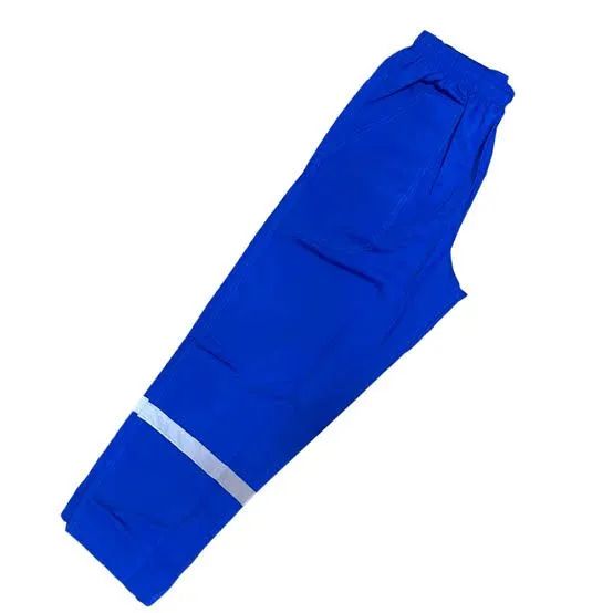 Calça Brim Azul com Refletivo Numero 44<br>Ref: 50082<br>Marca: Co