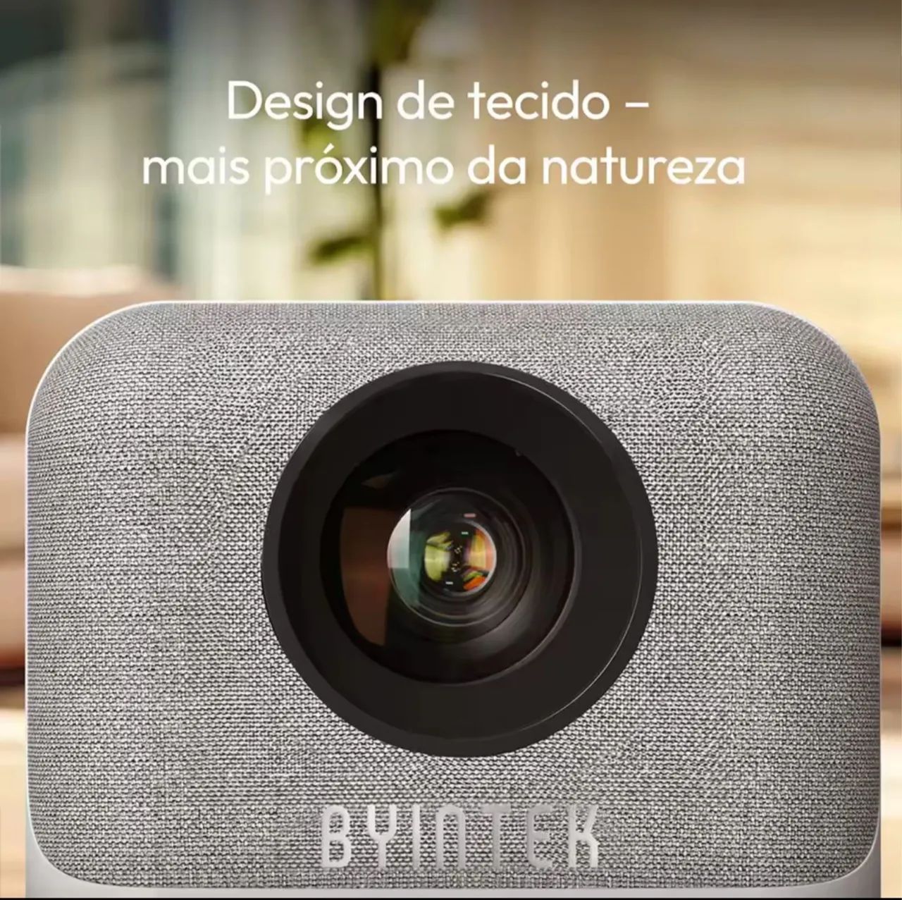 Projetor BYINTEK LOVE U4 Smart Mini Projetor de Home Theater 4K 1080P Vídeo Android WIFI - Foto 2