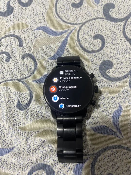Smartwatch Fossil Masculino original impecável em estado de novo  - Foto 3