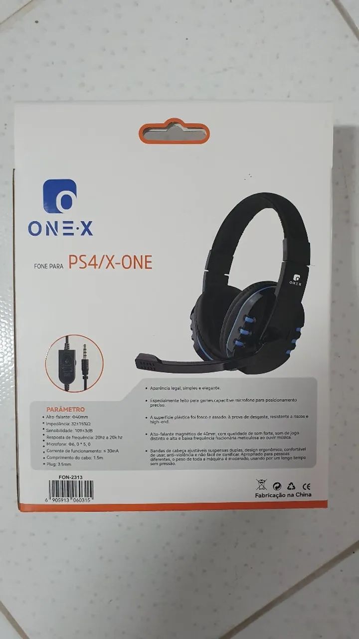 HEADSET COM MICROFONE P2 ONEX FON-2313  - Foto 2