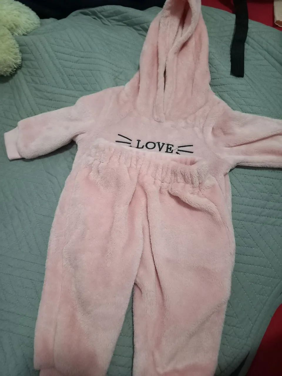 Conjunto de frio menina veste ate 1 ano e meio - Foto 2