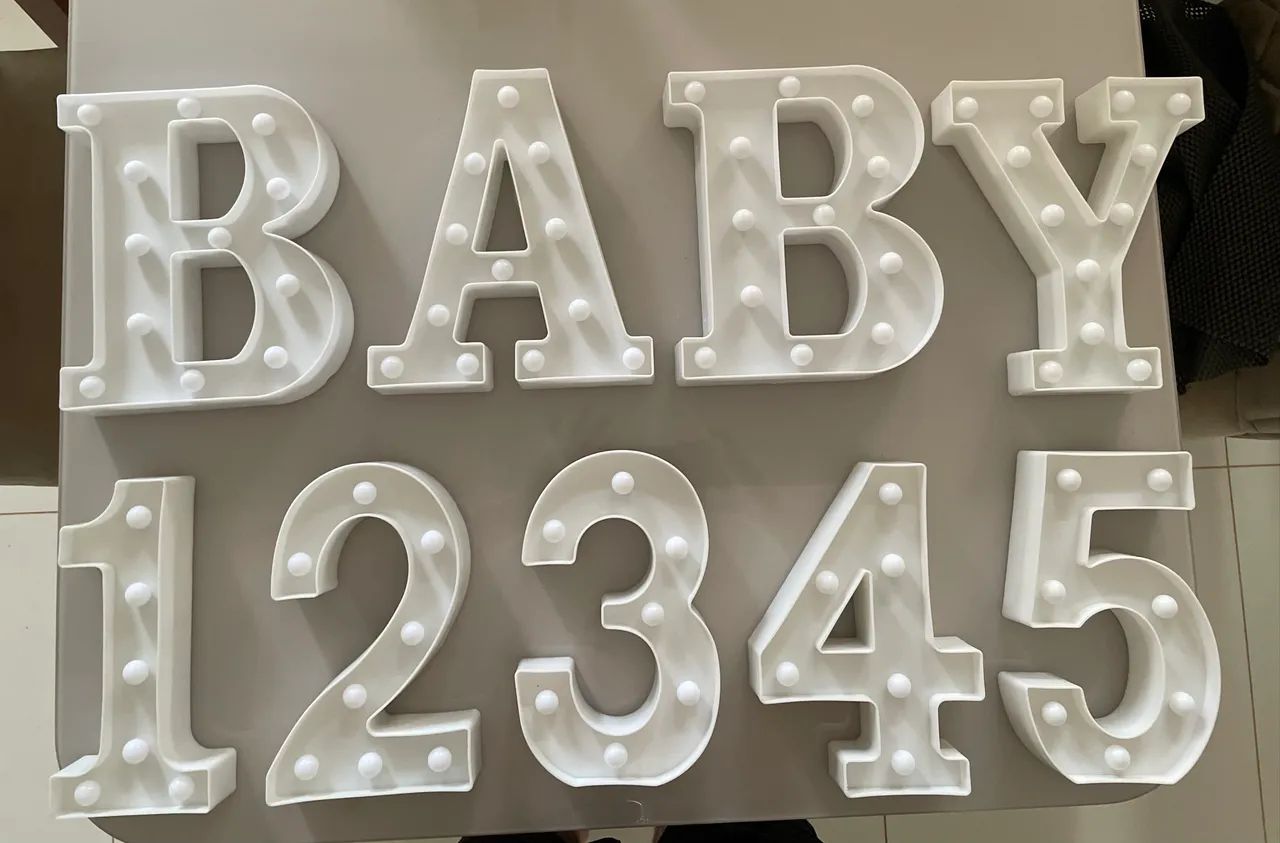 LED Baby + LED Números + LED desenhos  - Foto 5