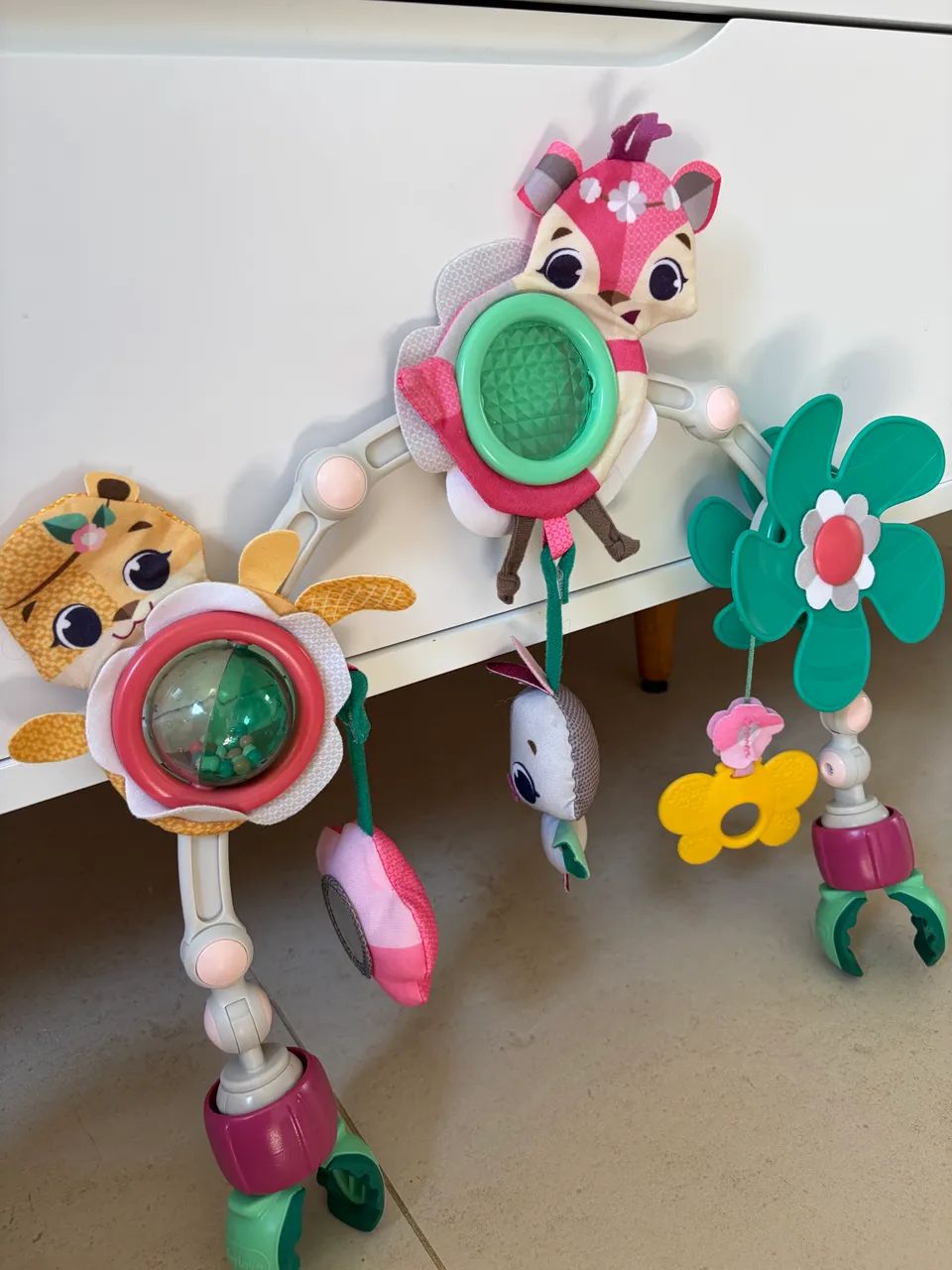 Móbile para carrinho de bebê 
