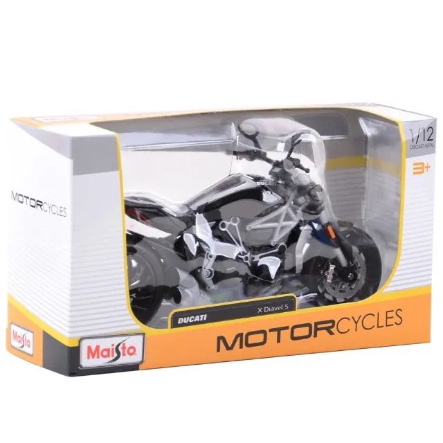 Miniatura Moto Ducati X Diavel S Escala 1/12 Maisto - Foto 4
