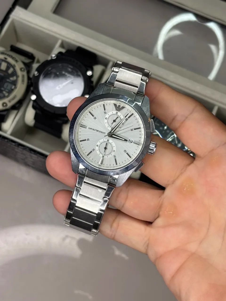 Relógio Armani G73 - Foto 3