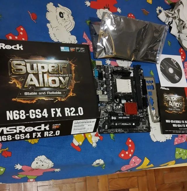 Placa Mãe - AsRock NG68-GS4 FX R2.0