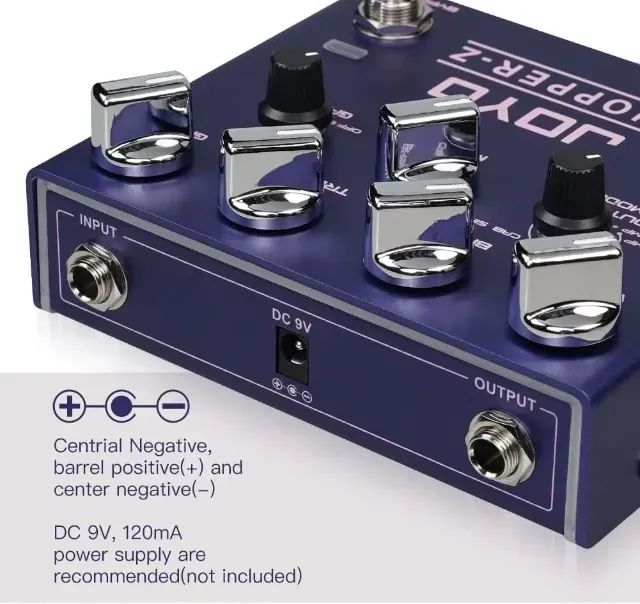 Pedal Joyo Chopper-Z Distorção e Simulador Amp/Gabinete NOVO SEM