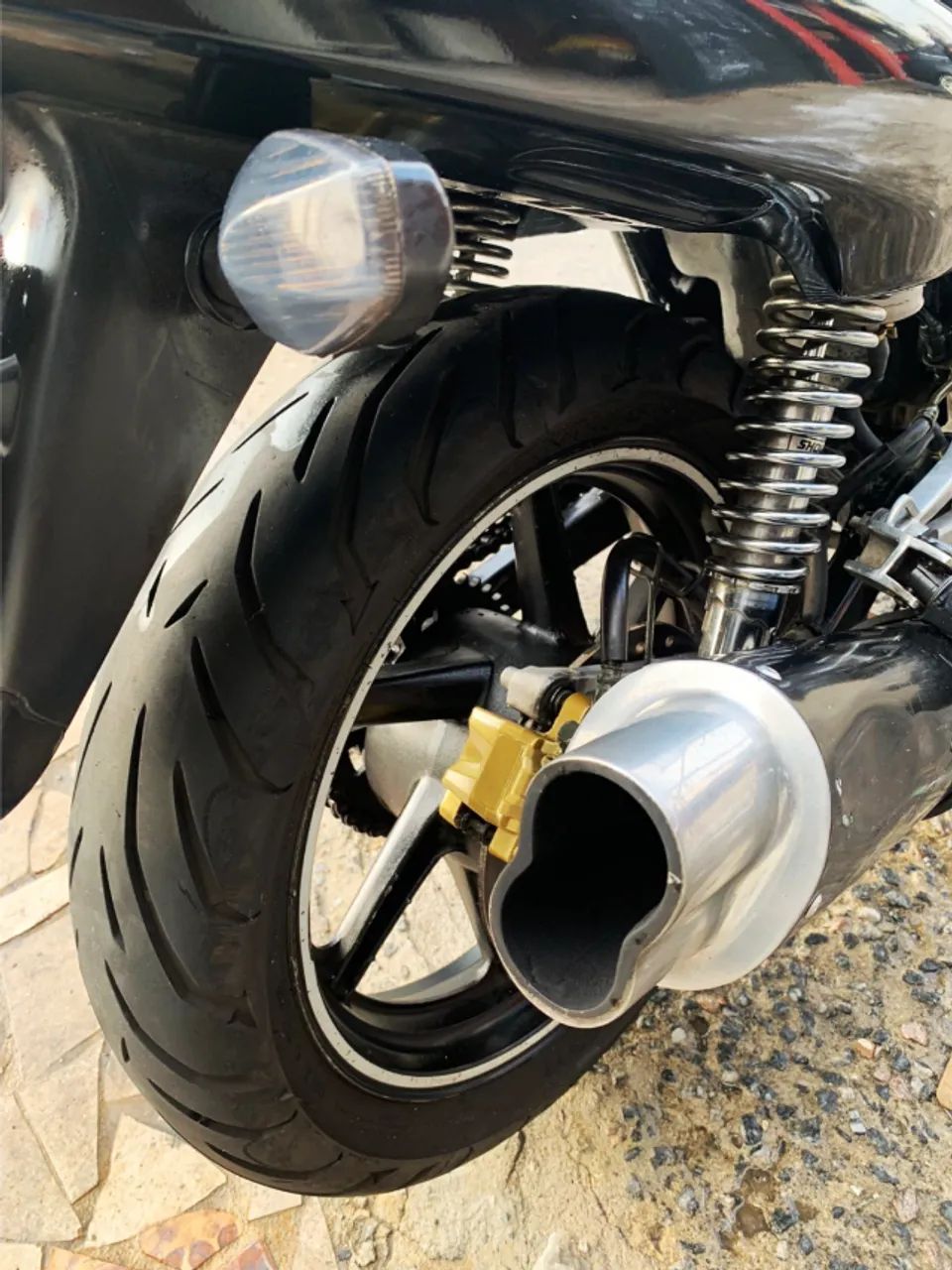 cb  500  2002  preta  zerada - Foto 5