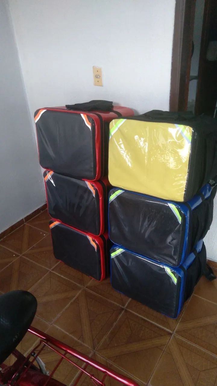 Bolsas térmicas para delivery - novas e em estoque! - Foto 3
