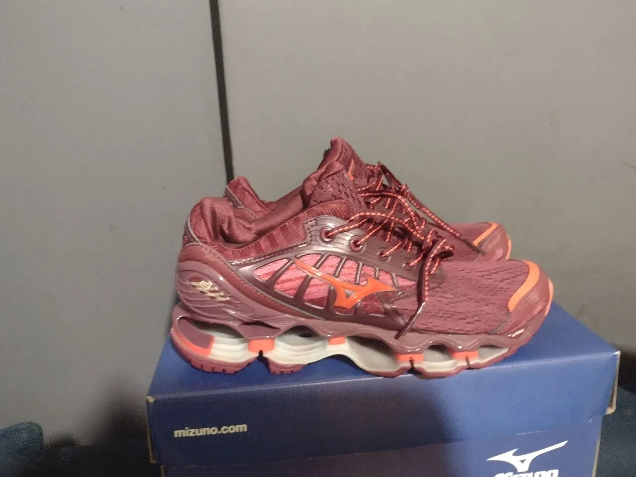 Tênis Mizuno Wave Prophecy 9 - Marrom Tam 34
