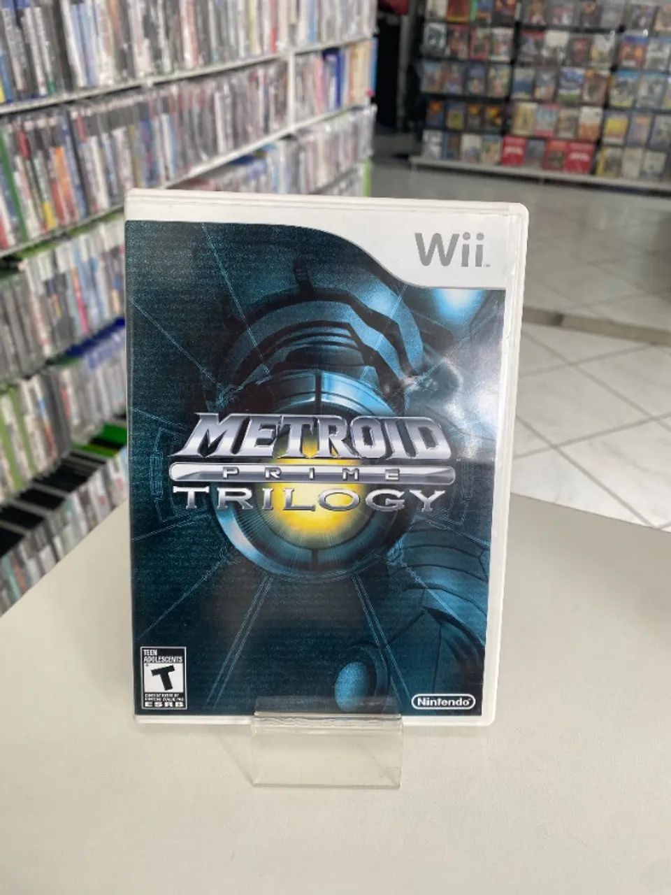 JOGO METROID PRIME TRILOGY SEMINOVO - WII64289873084035122