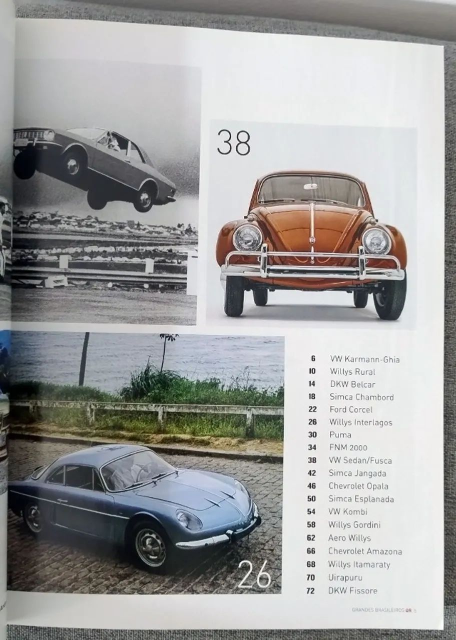 Rara Coleção Quatro Rodas Grandes Brasileiros anos 60 e 70 - Foto 5