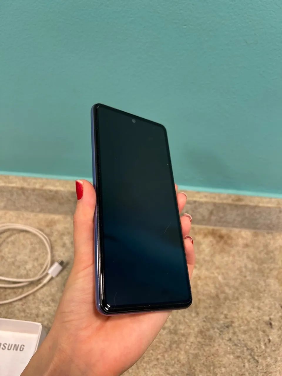 Samsung Galaxy A52 5G - 128GB - Com Caixa e Carregador Original - Foto 2