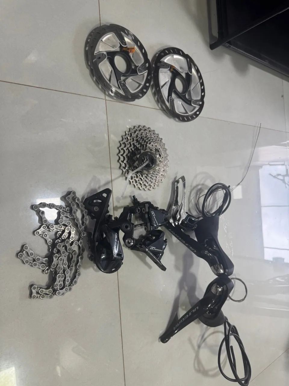 Grupo shimano ultegra 8020 disc hidráulico