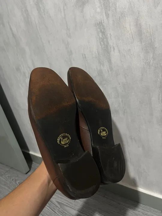 Sapatos de Couro Charles Henry - Foto 3