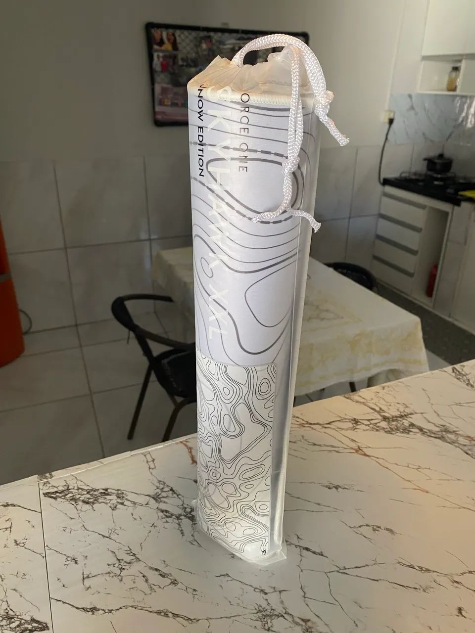 Mousepad Gamer Force One Skyhawk XXL - Branco 90x40