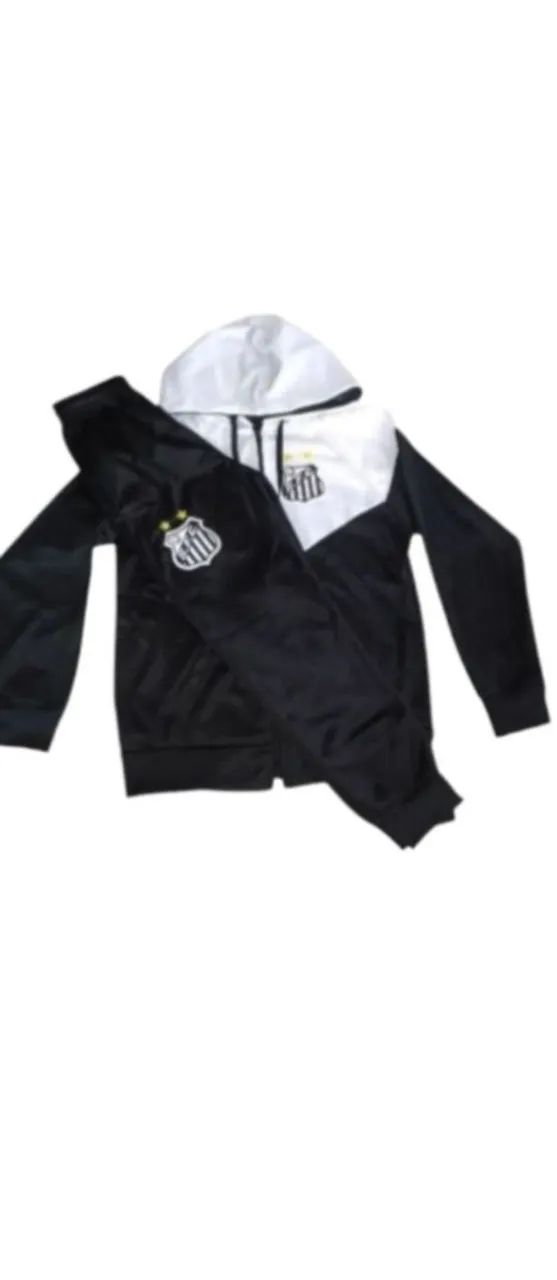 Conjunto Agasalho Infantil Santos  juvenil 