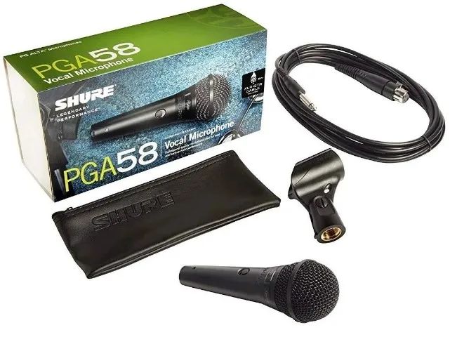 Shure PGA58 Microphone – With Cable64520764133505120