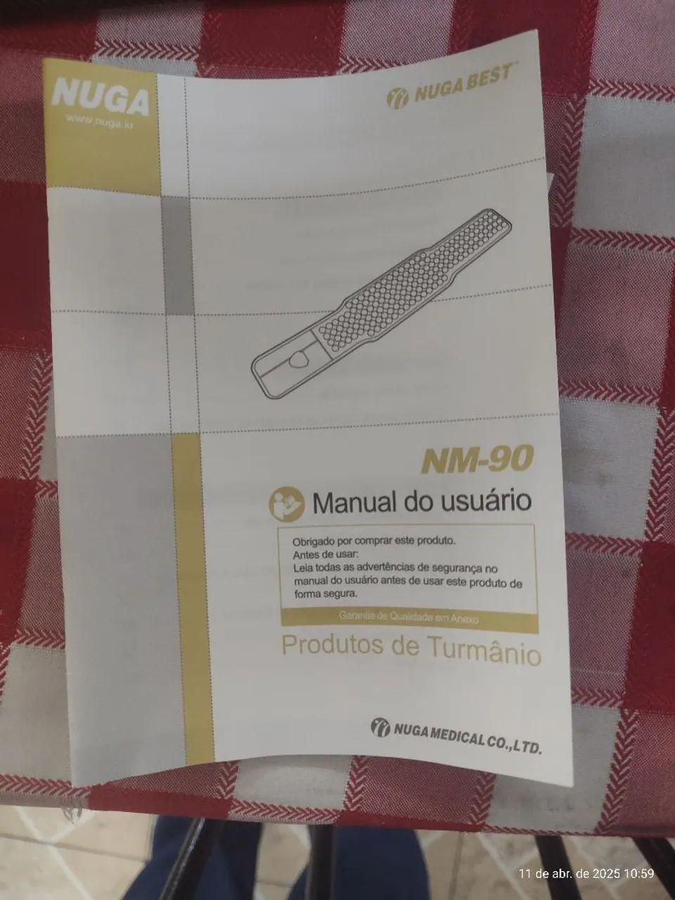 Cinto térmico modelo NM90 koreano  - Foto 3