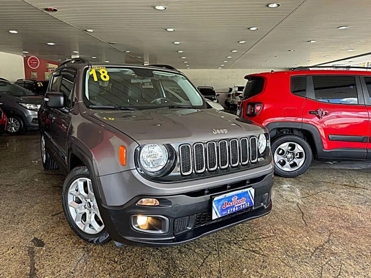 Jeep Renegade Sport 1.8 2018- Muito conservado ! - Foto 2