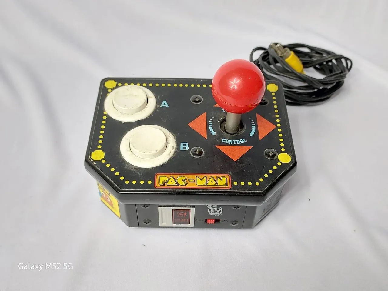 Mini Arcade Pac-Man - Reviva a Nostalgia C/12 jogos Namco Jakks Pacífic Atari  - Foto 2