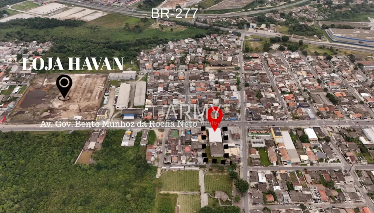 LOJA DE 1500 M² COM 2700 M2 DE TERRENO VENDA LOCAÇÃO JARDIM SAMAMBAIA PARANAGUÁ PARANÁ