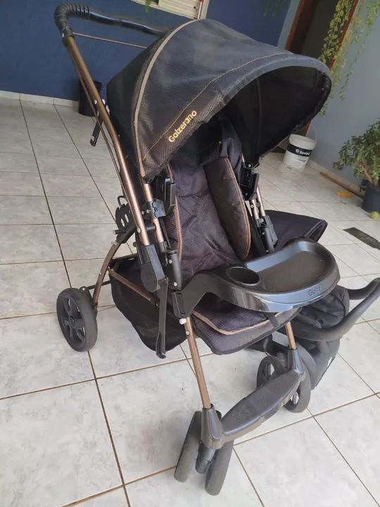Carrinho de bebê e bebê conforto Galzerano - Foto 4