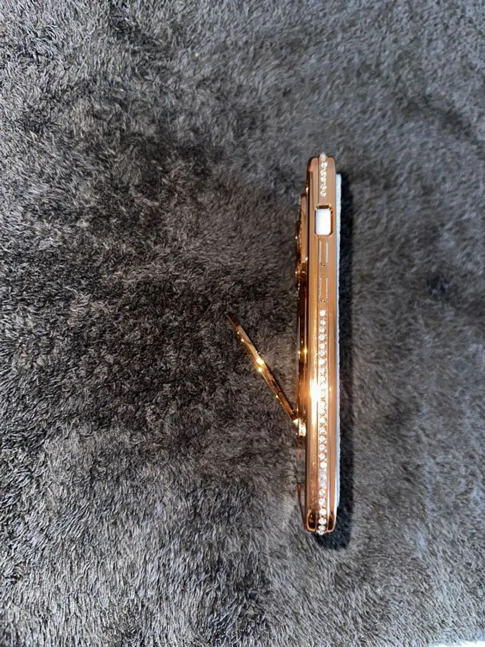 Capa Magsafe Diamond Clear Glitter Para iPhone 14 pro - Foto 3