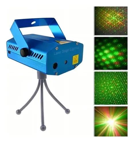 Mini Projetor Laser luzes 