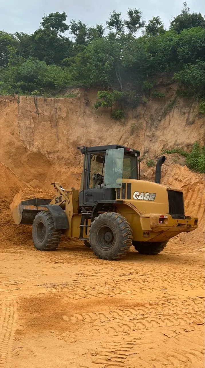 Pá Carregadeira Case 521D