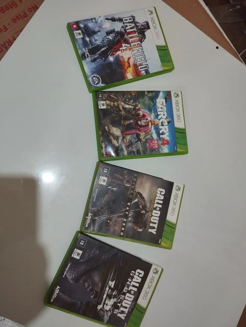 Jogos Xbox 360 - Battlefield 4, , Call of Duty
