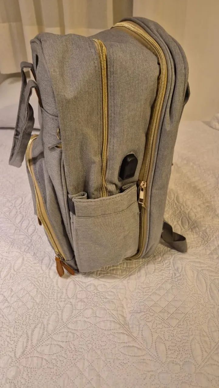 Mochila maternidade Mundo de Zoe - Foto 5