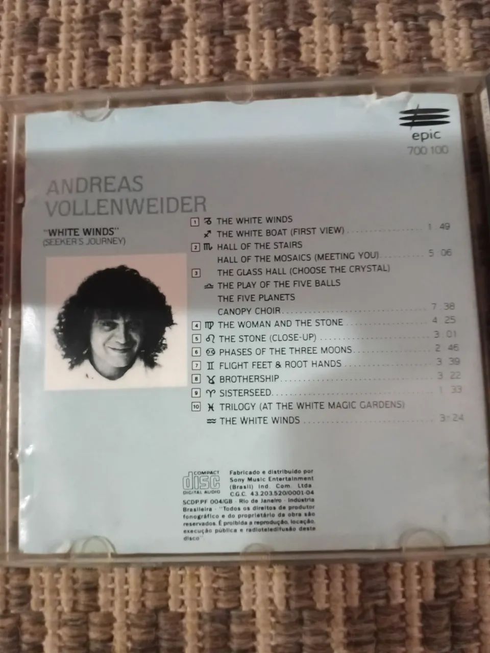 Cd Andreas Vollenweider - White winds - Foto 4