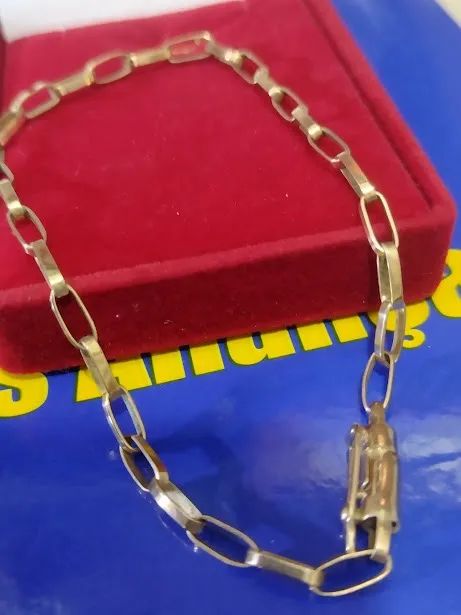 Pulseira Maciça Baquert 7 Gramas 4 mm 21 Cm                                    - Foto 2