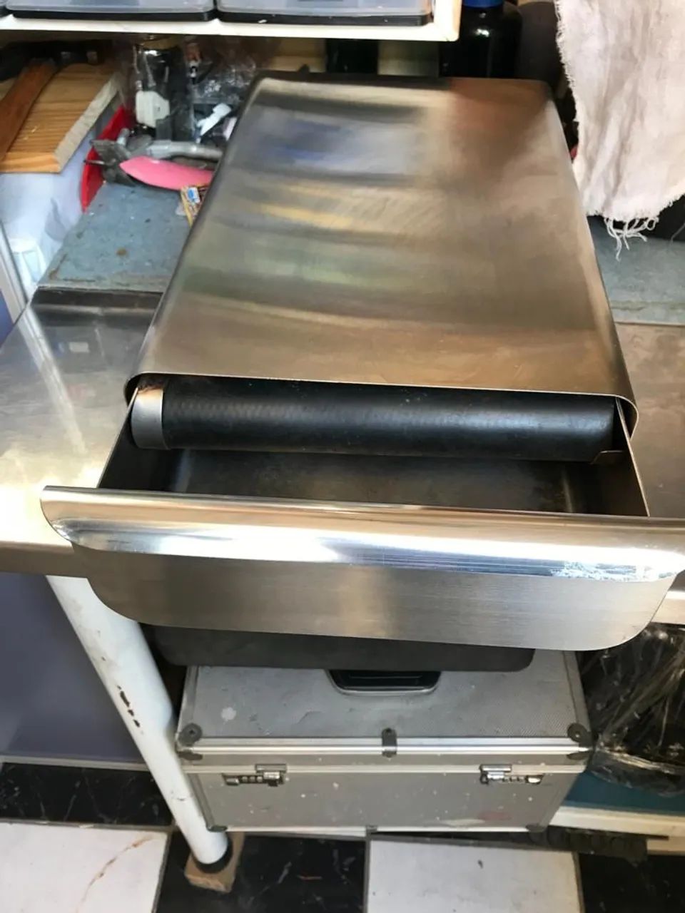 Gaveta em inox para máquina de café espresso  - Foto 2