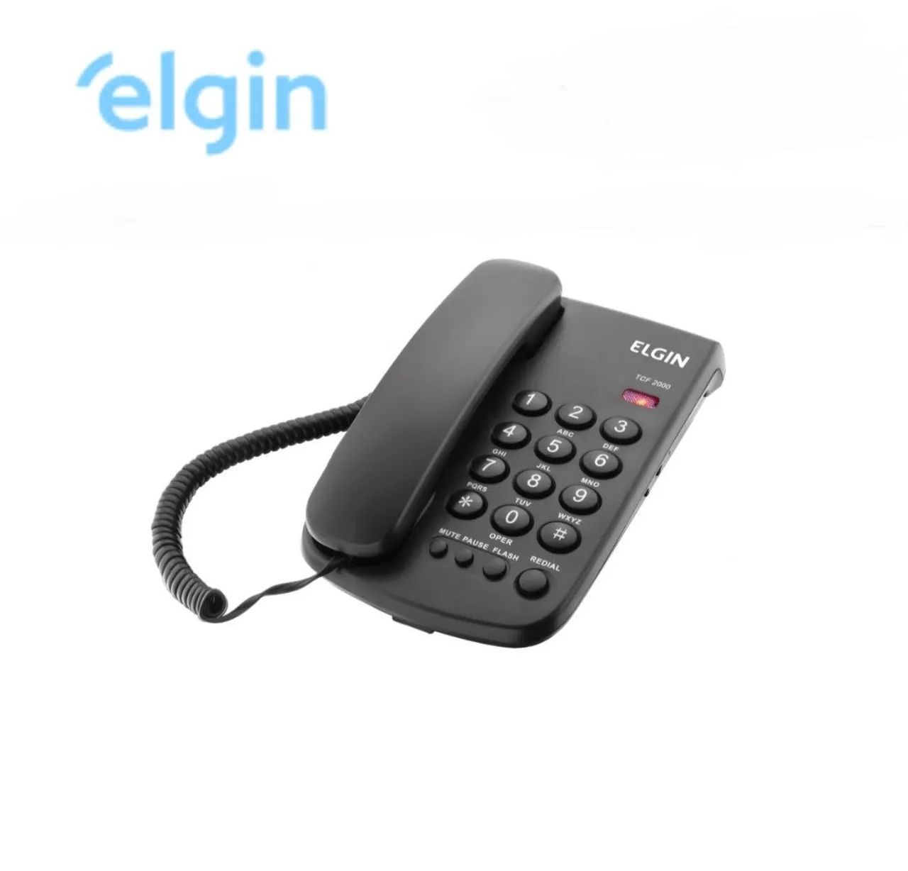 Telefone Fixo Elgin TCF 2000 - produto novo