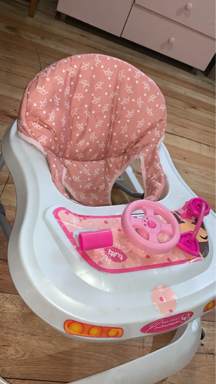 Andador Infantil Rosa Princesa