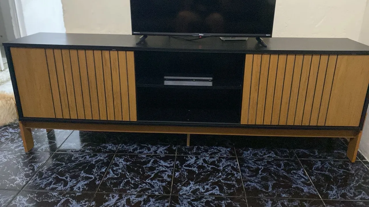 Rack para TV com design moderno