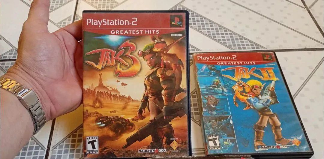 Jack 3 e Jack 2 Playstation 2 originais. - Foto 4