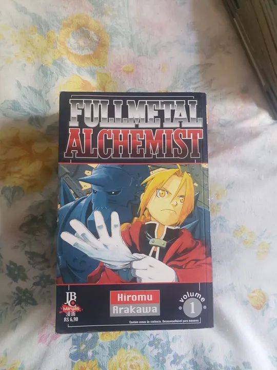 Coleção Completa Mangá Fullmetal Alchemist