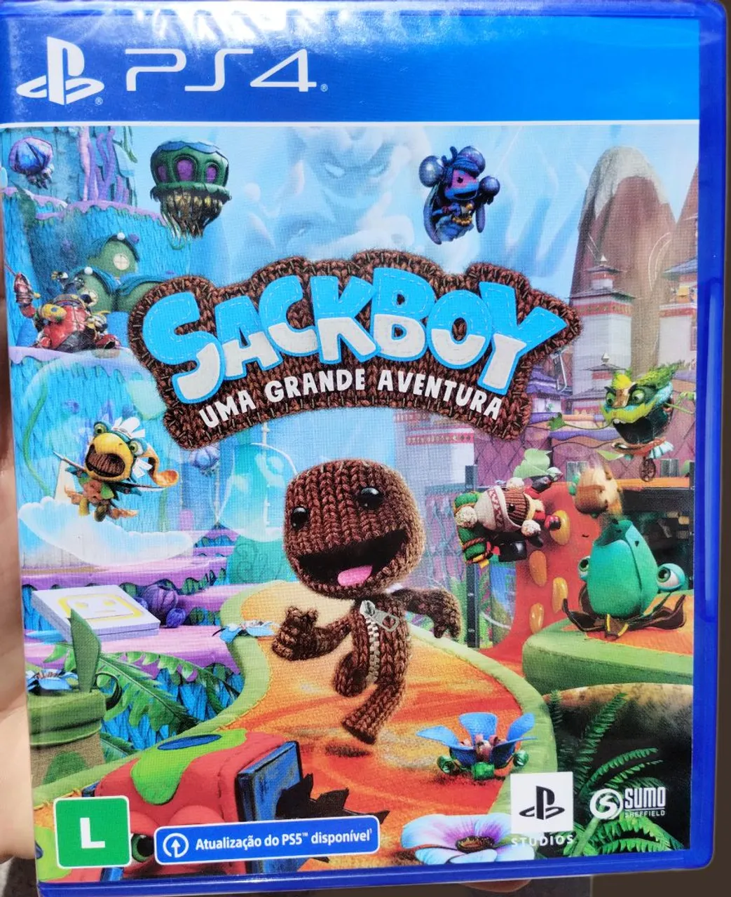 jogo sackboy: uma grande aventura ps4 ps5