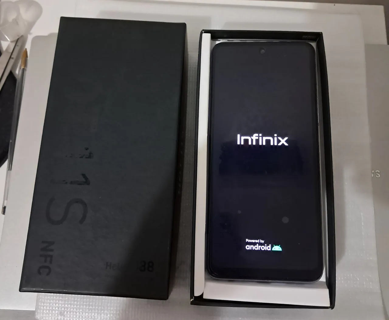 Infinix hot 11s. NFC na caixa com nota fiscal