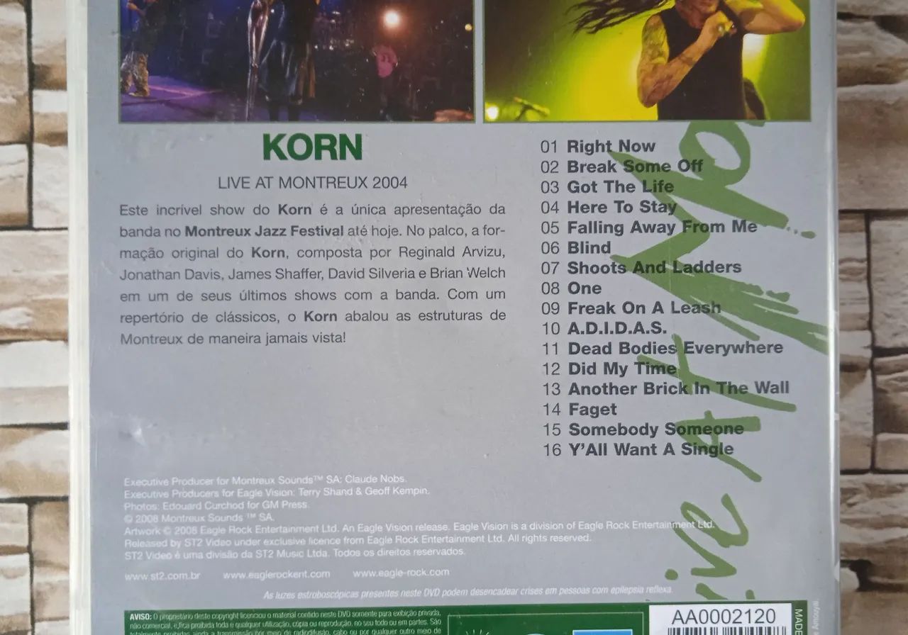 その他 Live at the Corner [DVD] DVD Korn - Live at Montreux 2004. - CDs, DVDs etc - Americanópolis
