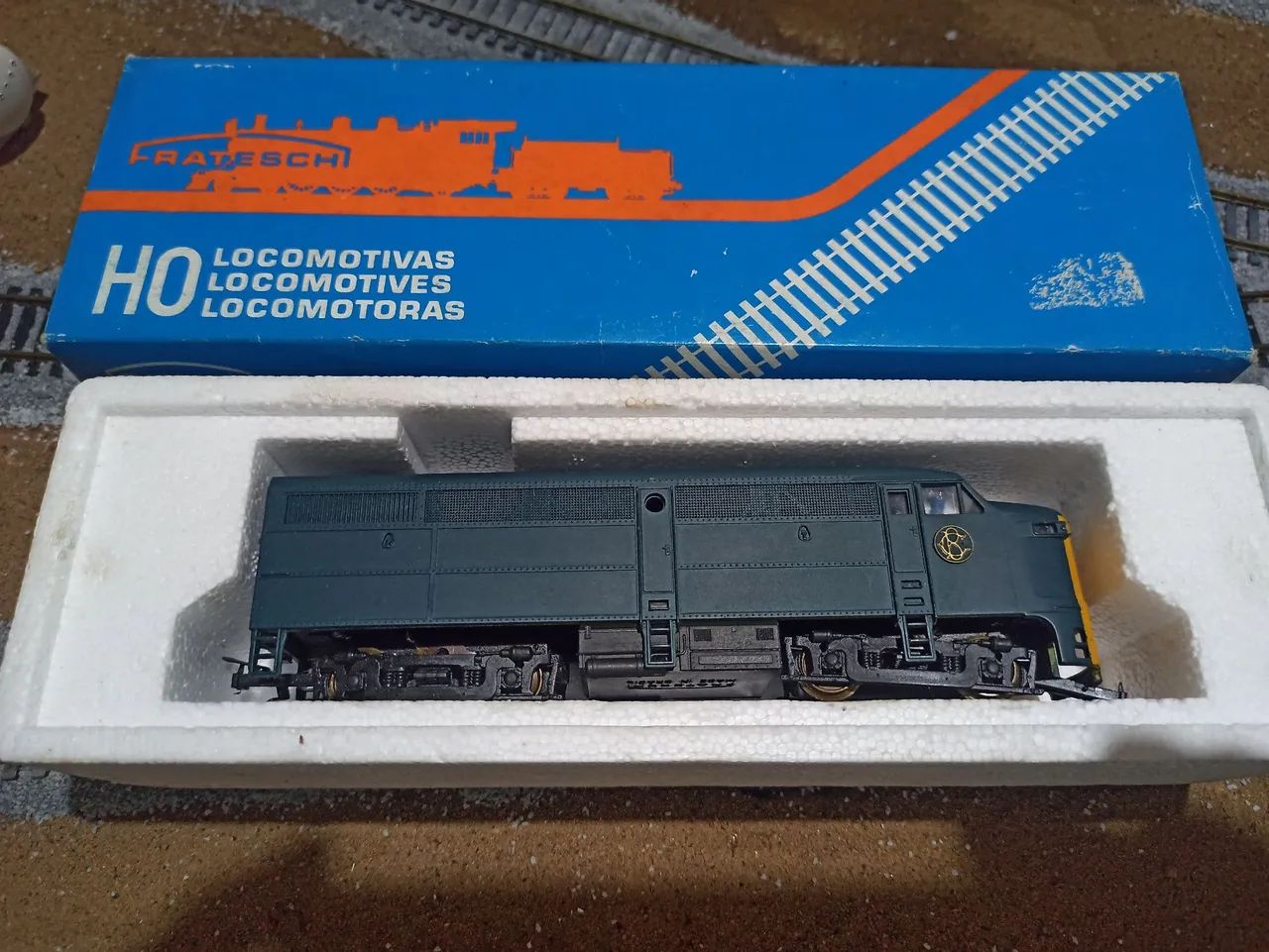 Trem de Ferro de Coleção - Locomotiva