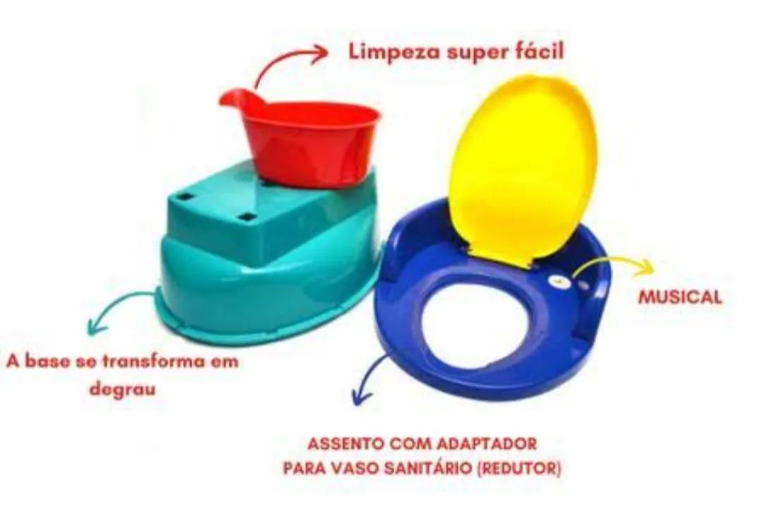 Vendo Troninho / pinico 3 em 1-  Musical que se transforma em banquinho.