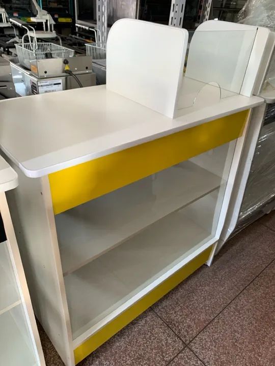 Balcão caixa para lanchonete 