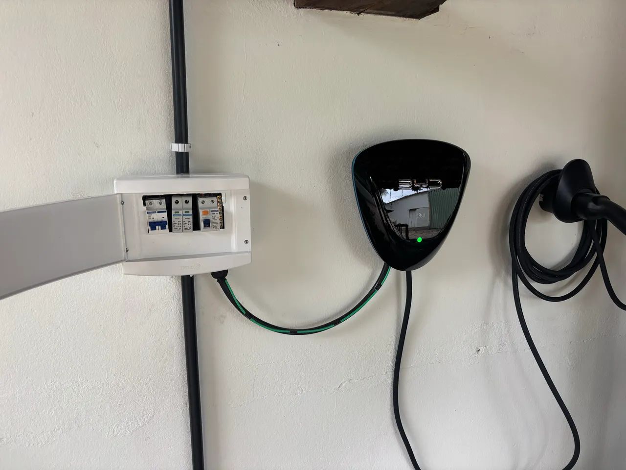 Instalação do wallbox BYD 